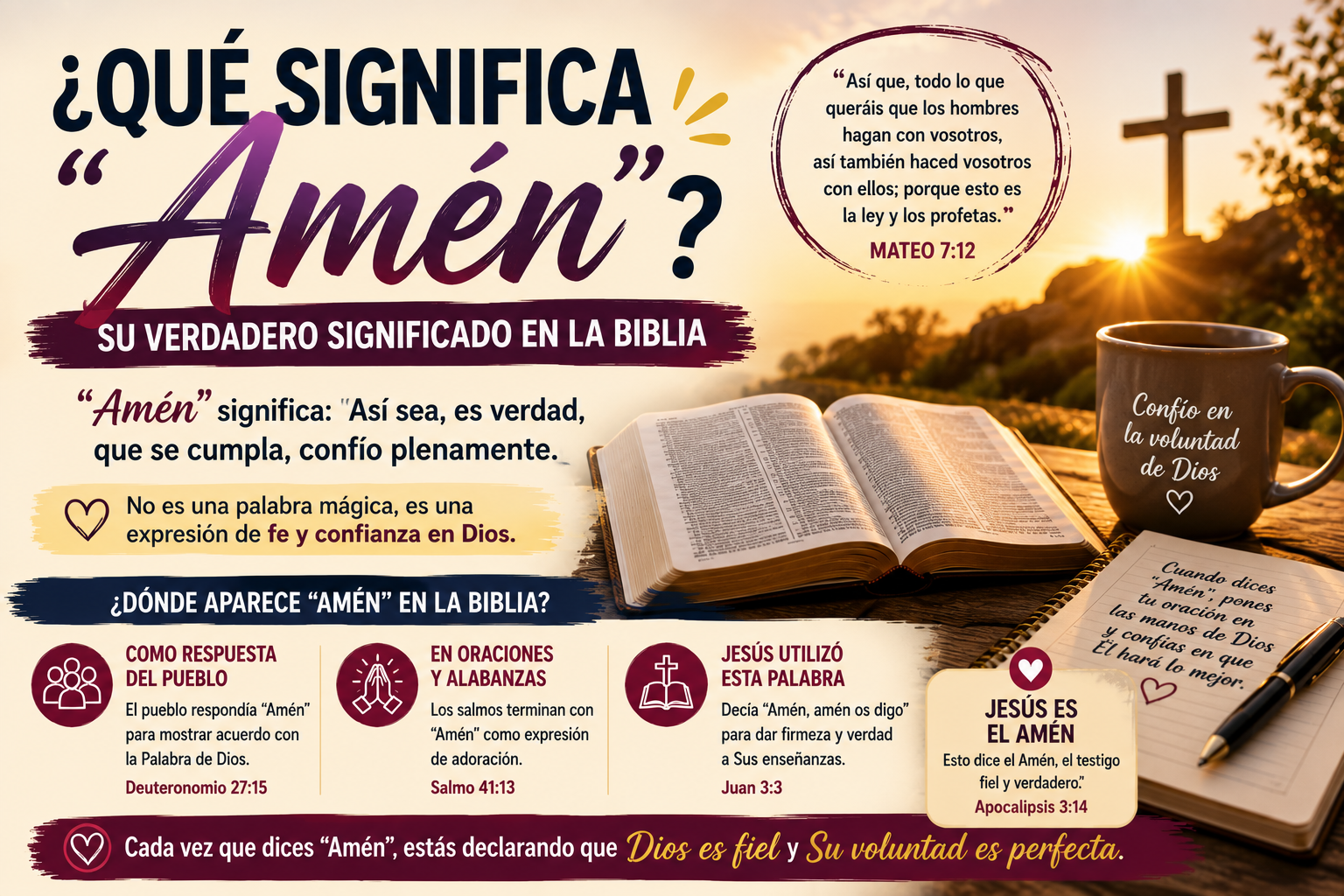 ¿Qué significa "Amén"?